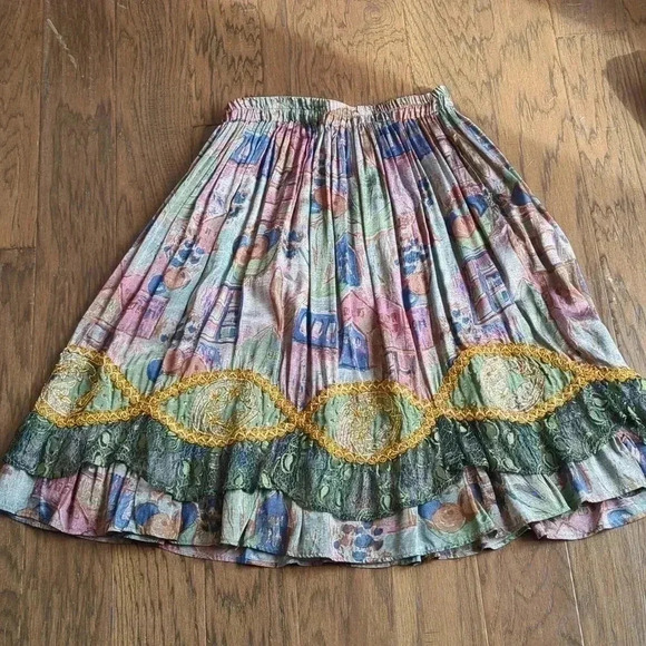 3 pc 80's Skirt  Set - Picture 2 of 14